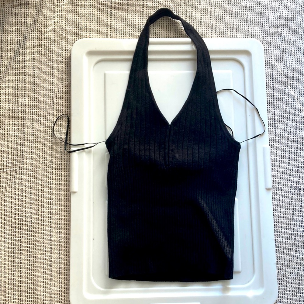 Top sweater open back